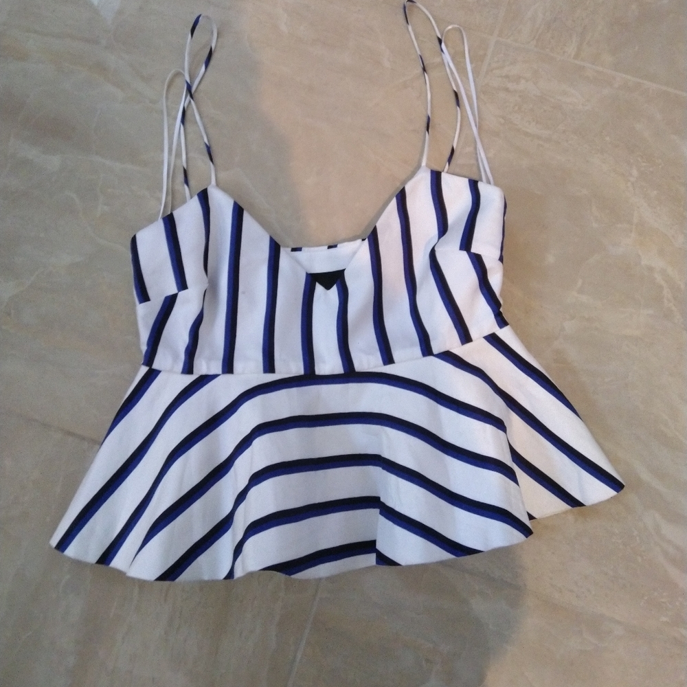Nicholas crop tank top size 2